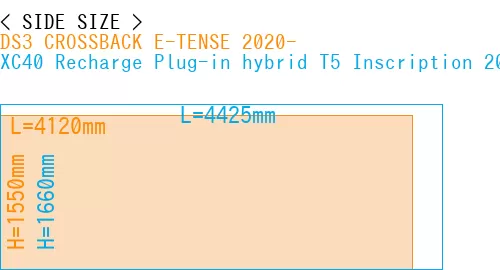 #DS3 CROSSBACK E-TENSE 2020- + XC40 Recharge Plug-in hybrid T5 Inscription 2018-